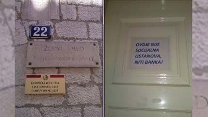 Crkva: Ovdje nije socijalna ustanova, niti banka! Crkva: Ovdje nije socijalna ustanova, niti banka!