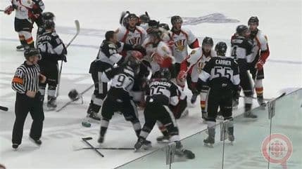 VIDEO: Kad se hokejaši dohvate... VIDEO: Kad se hokejaši dohvate...