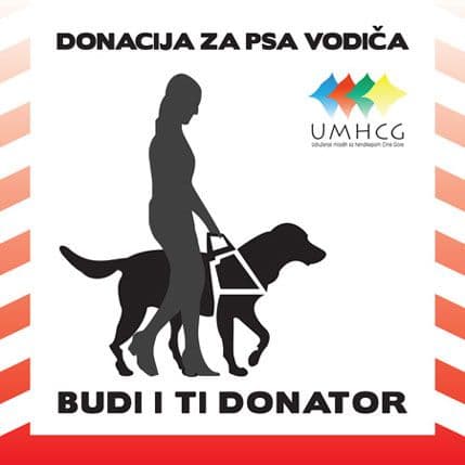 UMHCG: Nadamo se da će društvo prihvatiti pse vodiče i pomagače UMHCG: Nadamo se da će društvo prihvatiti pse vodiče i pomagače