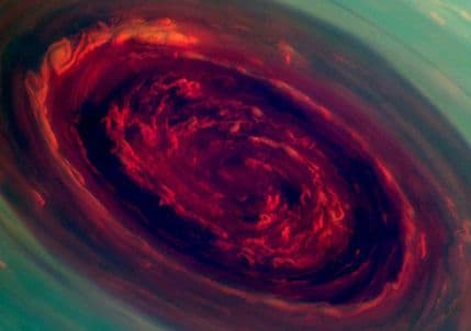 FOTO: Na Saturnu snimljen impresivan vrtlog FOTO: Na Saturnu snimljen impresivan vrtlog