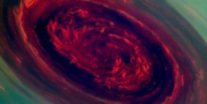 Na Saturnu snimljen zapanjujući uragan Na Saturnu snimljen zapanjujući uragan