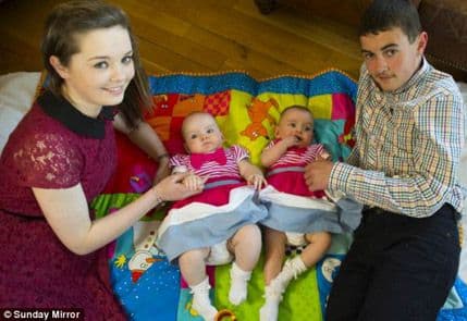 Irska: Bliznakinje rođene sa 87 dana razmaka! Irska: Bliznakinje rođene sa 87 dana razmaka!