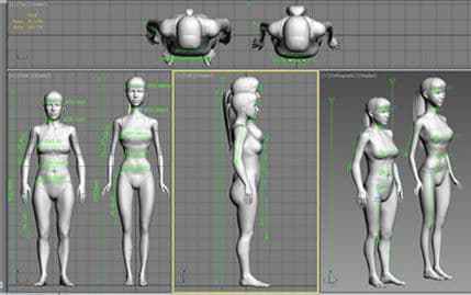 3D modeli prikazuju koliko je Barbika nestvarna 3D modeli prikazuju koliko je Barbika nestvarna