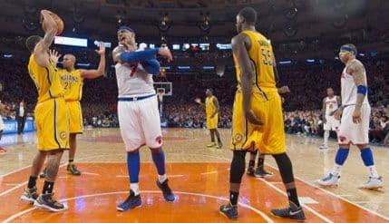 NBA plej-of: Indijana slavila u Njujorku NBA plej-of: Indijana slavila u Njujorku