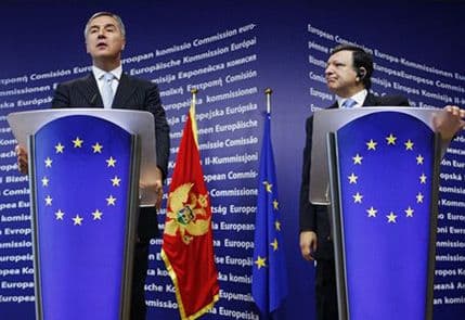 Đukanović čestitao Barosu Dan Evrope Đukanović čestitao Barosu Dan Evrope