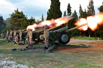 Počasna paljba sa Gorice povodom Dana pobjede Počasna paljba sa Gorice povodom Dana pobjede