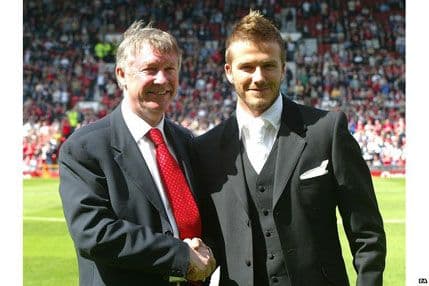 Bekam: Ferguson mi je kao otac Bekam: Ferguson mi je kao otac