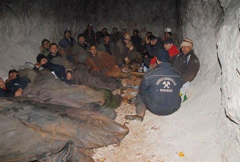 TVCG: Rudari stupili u štrajk glađu TVCG: Rudari stupili u štrajk glađu