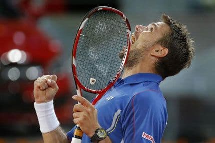 Madrid: Vavrinka drugi finalista Madrid: Vavrinka drugi finalista