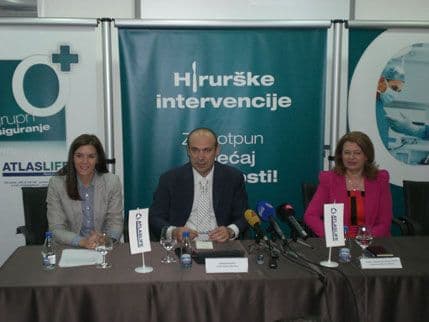 Atlas Life: Grupno osiguranje plus hirurške intervencije Atlas Life: Grupno osiguranje plus hirurške intervencije
