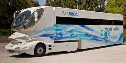 MedUNIQA Kamion zdravlja nastavlja put kroz Crnu Goru MedUNIQA Kamion zdravlja nastavlja put kroz Crnu Goru