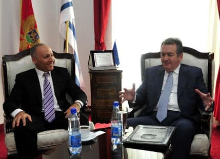 Mugoša primio ambasadora Izraela Josefa Levija Mugoša primio ambasadora Izraela Josefa Levija