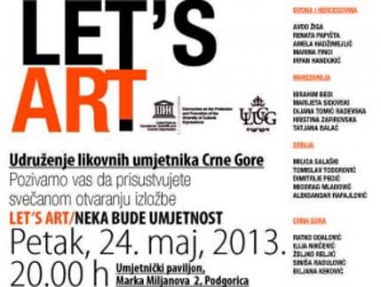 „Neka bude umjetnost“ u Podgorici „Neka bude umjetnost“ u Podgorici