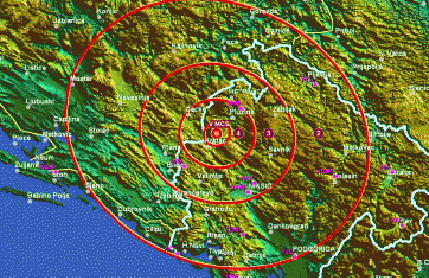 Zemljotres u okolini Plužina Zemljotres u okolini Plužina