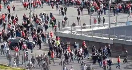 VIDEO: Stotine njemačkih navijača divljalo po Londonu! VIDEO: Stotine njemačkih navijača divljalo po Londonu!