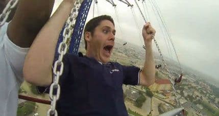 VIDEO: Kakav je osećaj na najvišem ringišpilu na svijetu VIDEO: Kakav je osećaj na najvišem ringišpilu na svijetu