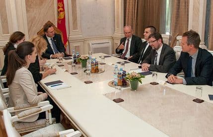 Krivokapić sa Fišerom i Lemelom o EU integracijama Krivokapić sa Fišerom i Lemelom o EU integracijama