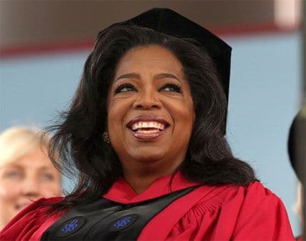 Opra dobila diplomu Harvarda Opra dobila diplomu Harvarda