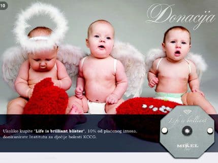 KC: Donacija zlatare “Mikel F” Institutu za bolesti djece KC: Donacija zlatare “Mikel F” Institutu za bolesti djece