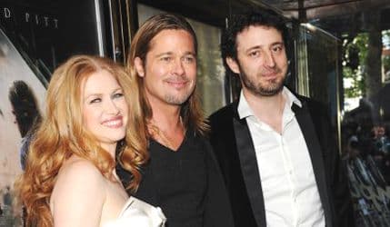 Nikola Đuričko sa Bredom Pitom na crvenom tepihu Nikola Đuričko sa Bredom Pitom na crvenom tepihu