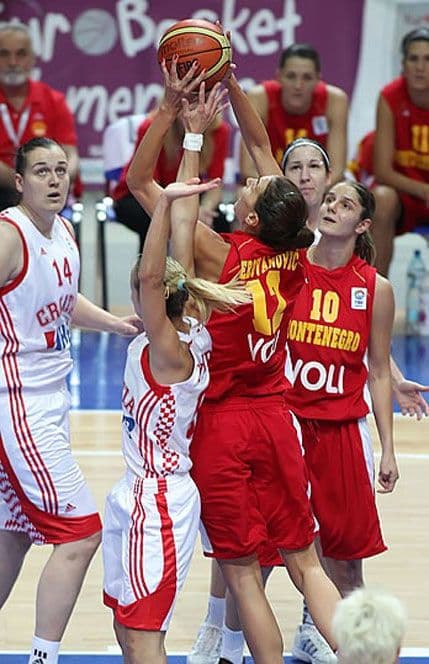 Crnogorke savladale Hrvatsku u Crikvenici Crnogorke savladale Hrvatsku u Crikvenici