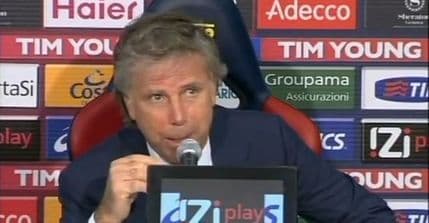 VIDEO: Predsjednik Đenove tukao novinara! VIDEO: Predsjednik Đenove tukao novinara!