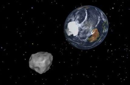 Asteroid prolijeće između Zemlje i Mjeseca! Asteroid prolijeće između Zemlje i Mjeseca!