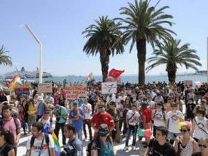 Split: Gej paradu predvodili gradonačelnik i šefica diplomatije Split: Gej paradu predvodili gradonačelnik i šefica diplomatije