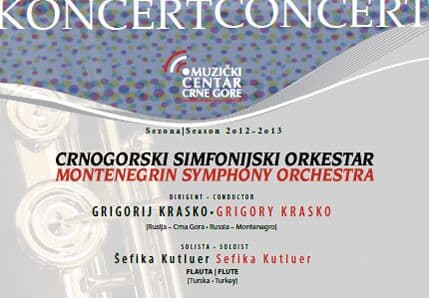 CSO sa flautistkinjom Šefikom Kutluer za kraj sezone u CNP-u CSO sa flautistkinjom Šefikom Kutluer za kraj sezone u CNP-u