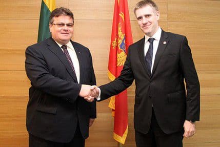 Lukšić-Linkevičius: Litvanija je prijatelj Crne Gore Lukšić-Linkevičius: Litvanija je prijatelj Crne Gore