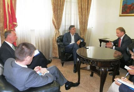 Održan sastanak Žugića i predstavnika Hypo-Alpe-Adria grupe Održan sastanak Žugića i predstavnika Hypo-Alpe-Adria grupe