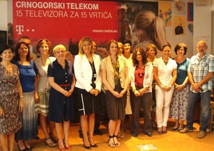 Telekom: Na poklon televizori za 15 vrtića Telekom: Na poklon televizori za 15 vrtića