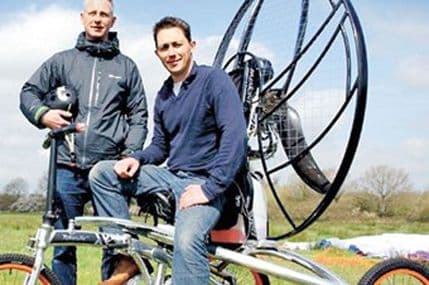 Napravljen prvi leteći bicikl na svijetu Napravljen prvi leteći bicikl na svijetu