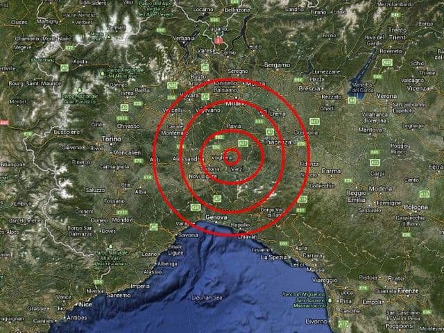 Snažan zemljotres potresao sjever Italije Snažan zemljotres potresao sjever Italije