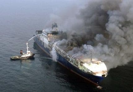 Požar na turskom tankeru u Jadranskom moru Požar na turskom tankeru u Jadranskom moru