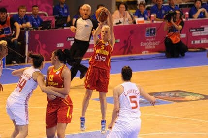 EP: Ubjedljiv poraz Crnogorki od Španije EP: Ubjedljiv poraz Crnogorki od Španije