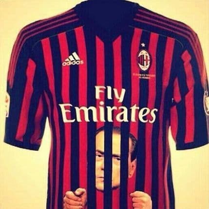 Novi dresovi Milana u Berluskonijevu čast Novi dresovi Milana u Berluskonijevu čast