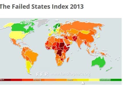 Crna Gora među stabilnim državama na listi „Indeks propalih država“ Crna Gora među stabilnim državama na listi „Indeks propalih država“