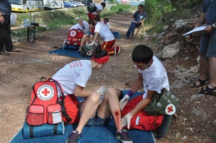 Održano takmičenje ekipa Crvenog krsta Crne Gore Održano takmičenje ekipa Crvenog krsta Crne Gore