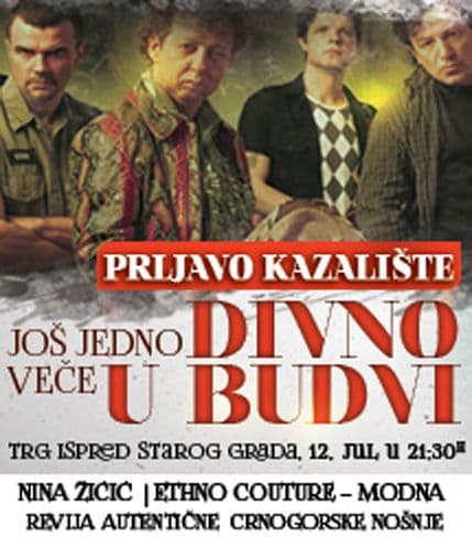 “Prljavo kazalište” za Dan državnosti u Budvi “Prljavo kazalište” za Dan državnosti u Budvi