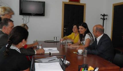 Spahić sa predstavnicima italijanskog Ministarstva zaštite životne sredine Spahić sa predstavnicima italijanskog Ministarstva zaštite životne sredine