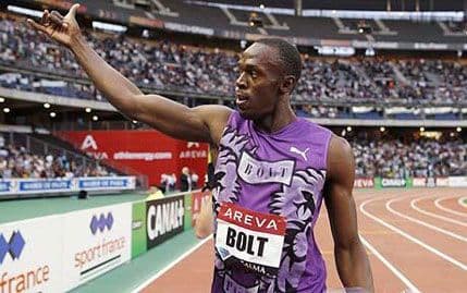 Bolt u dresu Junajteda Bolt u dresu Junajteda