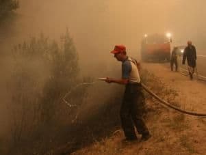 Nekoliko požara u okolini Podgorice Nekoliko požara u okolini Podgorice