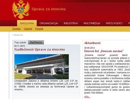 Na održavanje oduzete imovine otišlo 150.000 eura Na održavanje oduzete imovine otišlo 150.000 eura