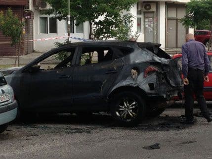 Uroš RADULOVIĆ: Vjerujem da mi je auto zapaljeno zbog strica, načelnika barske policije Uroš RADULOVIĆ: Vjerujem da mi je auto zapaljeno zbog strica, načelnika barske policije