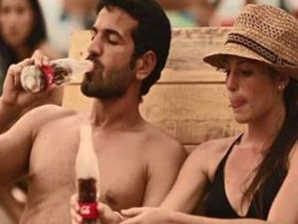 Koka kola u boci od leda Koka kola u boci od leda