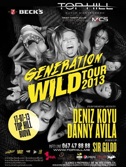 Deniz Koyu & Danny Avila “zapalili” Top Hill! Deniz Koyu & Danny Avila “zapalili” Top Hill!