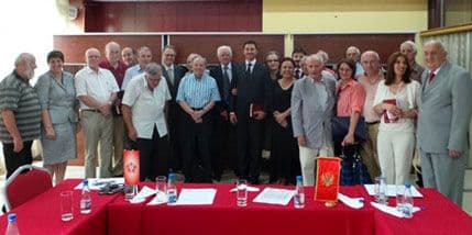 Spomen medalje SUBNOR-a uručene Bogdanoviću, Rotkoviću, Vukoviću i Lukovcu Spomen medalje SUBNOR-a uručene Bogdanoviću, Rotkoviću, Vukoviću i Lukovcu