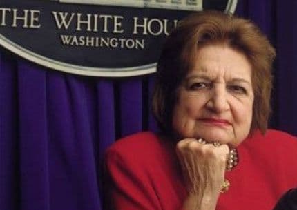 Preminula poznata američka novinarka Helen Tomas Preminula poznata američka novinarka Helen Tomas