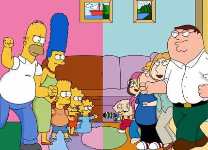 Simpsonovi i Porodični čovjek u istoj epizodi Simpsonovi i Porodični čovjek u istoj epizodi